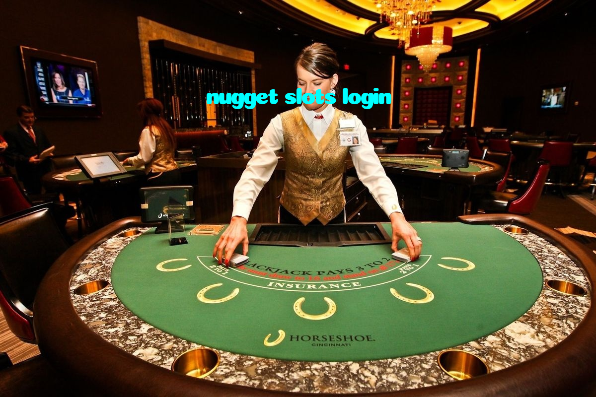 nugget slots login casino presented on mobile device in Pakistan with slots and live games